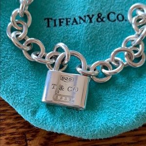 Tiffany classic lock necklace.